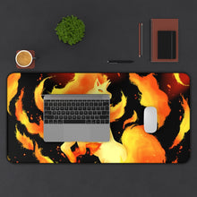 Load image into Gallery viewer, Light and Dark Mouse Pad (Desk Mat) With Laptop