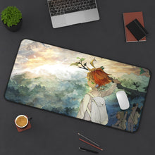 Load image into Gallery viewer, The Promised Neverland Emma Mouse Pad (Desk Mat) On Desk