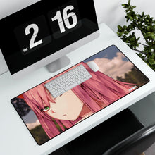Load image into Gallery viewer, Zero Two Beauty Mouse Pad (Desk Mat) With Laptop