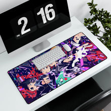 Load image into Gallery viewer, Mob Psycho 100 Arataka Reigen, Shigeo Kageyama, Ritsu Kageyama Mouse Pad (Desk Mat) With Laptop
