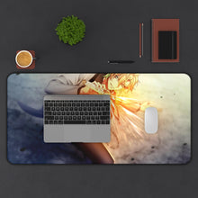 Load image into Gallery viewer, Hypnosis Mic Mouse Pad (Desk Mat) With Laptop