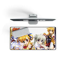 Load image into Gallery viewer, Magical Girl Lyrical Nanoha Mouse Pad (Desk Mat) On Desk
