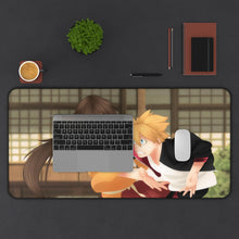 Load image into Gallery viewer, Boruto Mouse Pad (Desk Mat) With Laptop