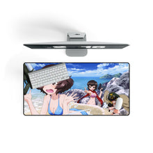 Load image into Gallery viewer, Girls und Panzer Mouse Pad (Desk Mat) On Desk