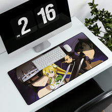 Load image into Gallery viewer, Leafa and Kirito Mouse Pad (Desk Mat)