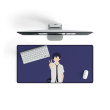 Load image into Gallery viewer, Blue Exorcist Mouse Pad (Desk Mat)