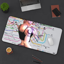 Load image into Gallery viewer, Subway Mouse Pad (Desk Mat) On Desk