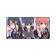 Load image into Gallery viewer, My Teen Romantic Comedy SNAFU Hachiman Hikigaya, Yukino Yukinoshita, Yui Yuigahama Mouse Pad (Desk Mat)