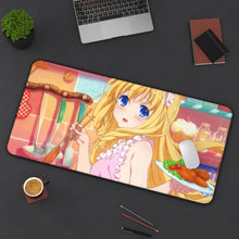 Load image into Gallery viewer, Amagi Brilliant Park Latifa Fleuranza Mouse Pad (Desk Mat) On Desk