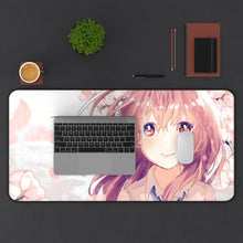 Load image into Gallery viewer, Koe No Katachi Shouko Nishimiya Mouse Pad (Desk Mat) With Laptop