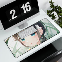 Load image into Gallery viewer, Anime Girl Mouse Pad (Desk Mat) With Laptop
