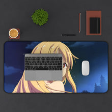 Load image into Gallery viewer, Sakurasou No Pet Na Kanojo Mouse Pad (Desk Mat) With Laptop