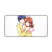 Load image into Gallery viewer, Clannad Tomoya Okazaki, Nagisa Furukawa Mouse Pad (Desk Mat)