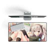 Load image into Gallery viewer, Girls und Panzer Mouse Pad (Desk Mat) On Desk