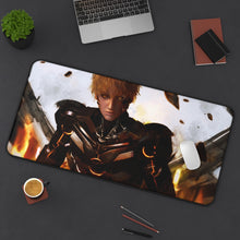 Load image into Gallery viewer, One-Punch Man Mouse Pad (Desk Mat) On Desk