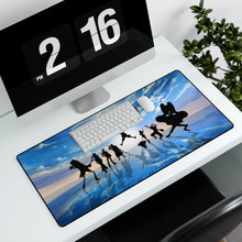 Load image into Gallery viewer, One Piece Monkey D. Luffy, Roronoa Zoro, Sanji, Nico Robin, Tony Tony Chopper Mouse Pad (Desk Mat) With Laptop