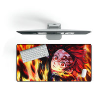 Load image into Gallery viewer, Tanjiro, Flame, Kimetsu no Yaiba, Mouse Pad (Desk Mat)