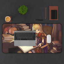 Load image into Gallery viewer, Granblue Fantasy Cagliostro, Clarisse, Granblue Fantasy Mouse Pad (Desk Mat) With Laptop