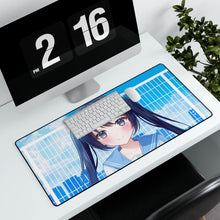 Load image into Gallery viewer, Anime Girl Mouse Pad (Desk Mat) With Laptop