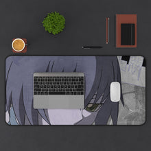 Load image into Gallery viewer, Darker Than Black Mouse Pad (Desk Mat) With Laptop