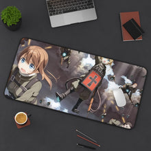 Load image into Gallery viewer, Youjo Senki Mouse Pad (Desk Mat) On Desk