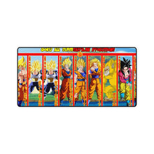 Load image into Gallery viewer, Goku Supersaiyajin Evolutions Mouse Pad (Desk Mat)