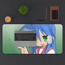 Load image into Gallery viewer, Lucky Star Konata Izumi Mouse Pad (Desk Mat) With Laptop