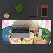 Load image into Gallery viewer, Anime Pokémon Mouse Pad (Desk Mat) With Laptop