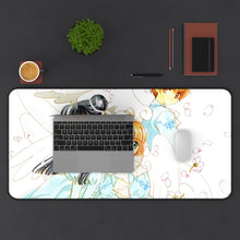 Load image into Gallery viewer, Cardcaptor Sakura Sakura Kinomoto, Meiling Li Mouse Pad (Desk Mat) With Laptop