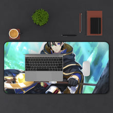 Load image into Gallery viewer, Hypnosis Mic Mouse Pad (Desk Mat) With Laptop