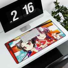 Load image into Gallery viewer, Magical Girl Lyrical Nanoha Mouse Pad (Desk Mat) With Laptop