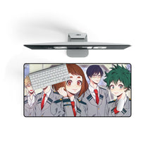 Load image into Gallery viewer, My Hero Academia Izuku Midoriya, Katsuki Bakugou, Tenya Iida Mouse Pad (Desk Mat) On Desk