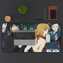Load image into Gallery viewer, Darker Than Black Hei, Yin, Misaki Kirihara Mouse Pad (Desk Mat) With Laptop