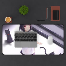 Load image into Gallery viewer, Anime Original Mouse Pad (Desk Mat) With Laptop