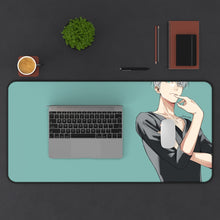 Load image into Gallery viewer, Yuri!!! On Ice Victor Nikiforov Mouse Pad (Desk Mat) With Laptop
