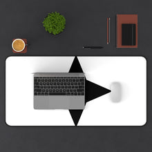 Load image into Gallery viewer, Fūma Clan Symbol Mouse Pad (Desk Mat) With Laptop