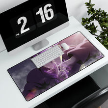 Load image into Gallery viewer, Naruto performing jutsu Mouse Pad (Desk Mat) With Laptop