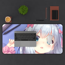 Load image into Gallery viewer, EroManga-Sensei Mouse Pad (Desk Mat) With Laptop