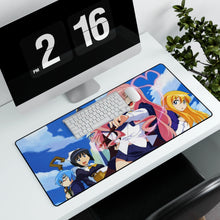 Load image into Gallery viewer, Zero No Tsukaima Mouse Pad (Desk Mat) With Laptop