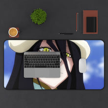 Load image into Gallery viewer, Albedo (Overlord) Mouse Pad (Desk Mat) With Laptop