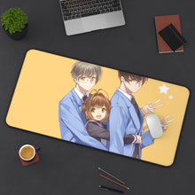 Load image into Gallery viewer, Cardcaptor Sakura Sakura Kinomoto, Yukito Tsukishiro Mouse Pad (Desk Mat) On Desk