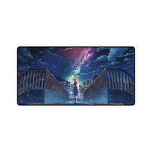 Load image into Gallery viewer, Anime Girl Night Sky Stars Mouse Pad (Desk Mat)