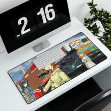 Load image into Gallery viewer, Girls und Panzer Mouse Pad (Desk Mat) With Laptop