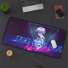 Load image into Gallery viewer, Neon Genesis Evangelion Rei Ayanami Mouse Pad (Desk Mat) On Desk
