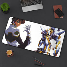 Load image into Gallery viewer, Suzaku Kururugi Mouse Pad (Desk Mat) On Desk