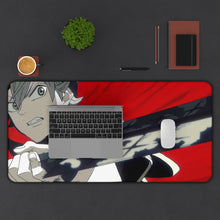 Load image into Gallery viewer, Black Clover Asta Mouse Pad (Desk Mat) With Laptop