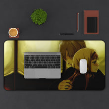 Load image into Gallery viewer, Spice And Wolf Mouse Pad (Desk Mat) With Laptop