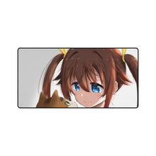 Load image into Gallery viewer, Girl With Cat Mouse Pad (Desk Mat)