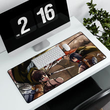 Load image into Gallery viewer, Anime Attack On Titan Mouse Pad (Desk Mat)
