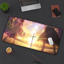 Load image into Gallery viewer, Dr. Stone Yuzuriha Ogawa Mouse Pad (Desk Mat) On Desk